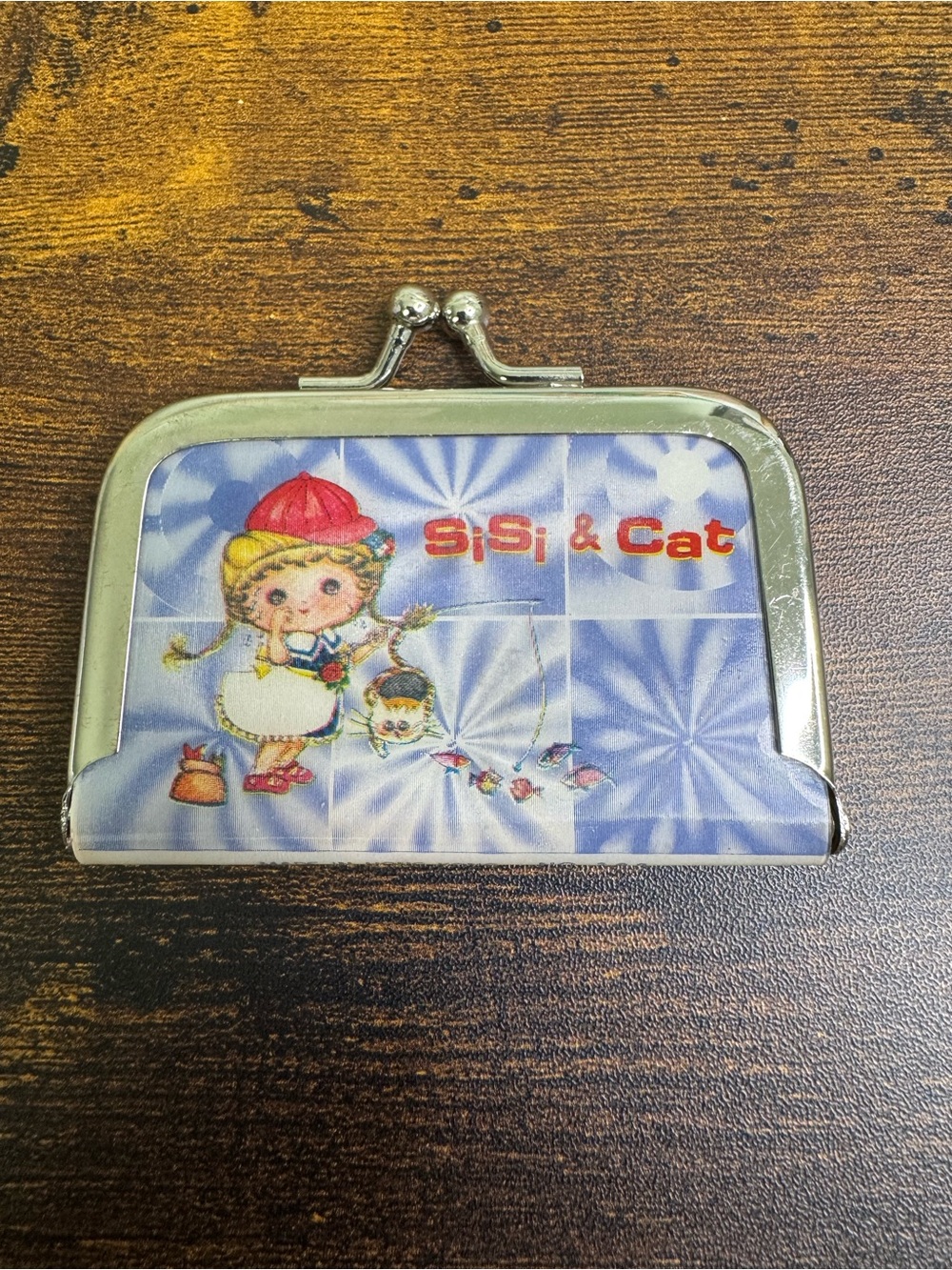 Vintage Sisi & Cat Coin Purse Hong Kong NO. 300